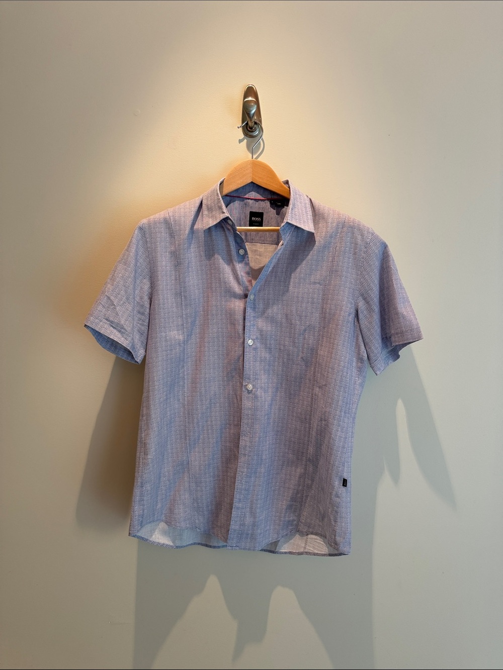 Boss Short-Sleeve Button-Down Shirt (Slim Fit)